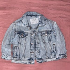 Zara Kids Blue Denim Jacket